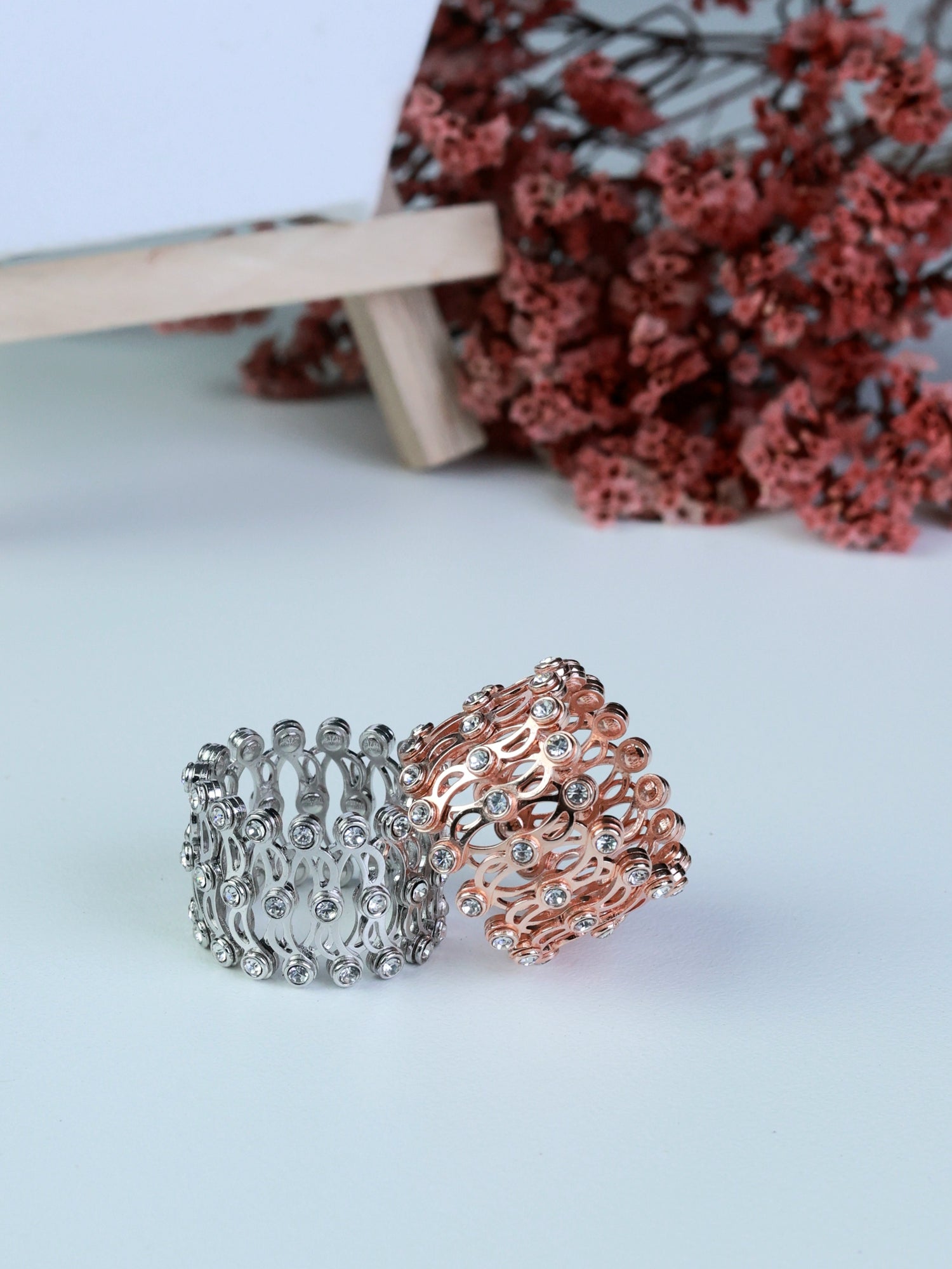Sterling Silver Convertible Bracelet-Ring