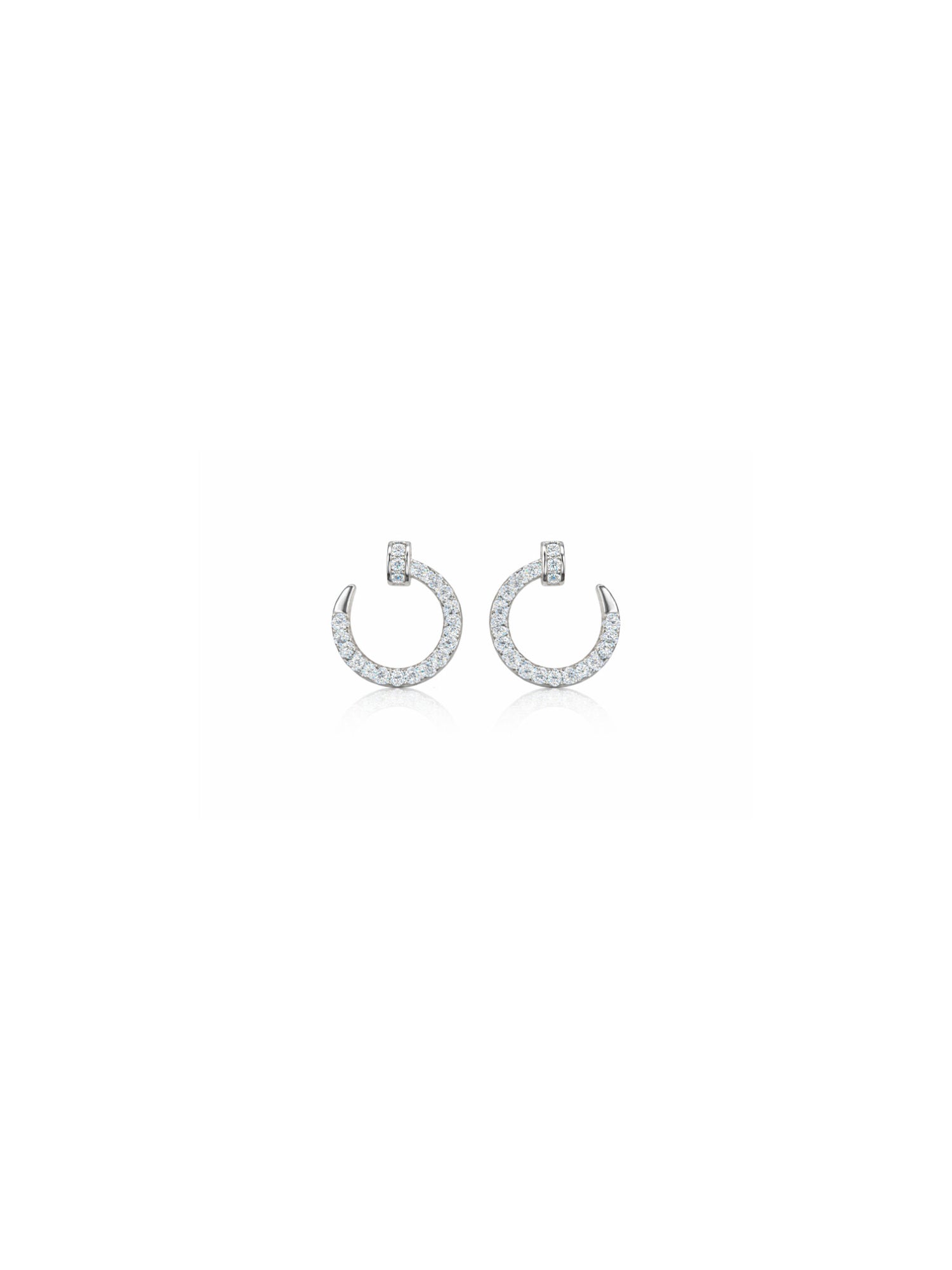 Cartier Inspired Juste un Clou Hoop Earrings